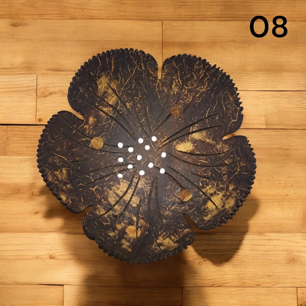 Handmade Coconut Shell Soap Dish